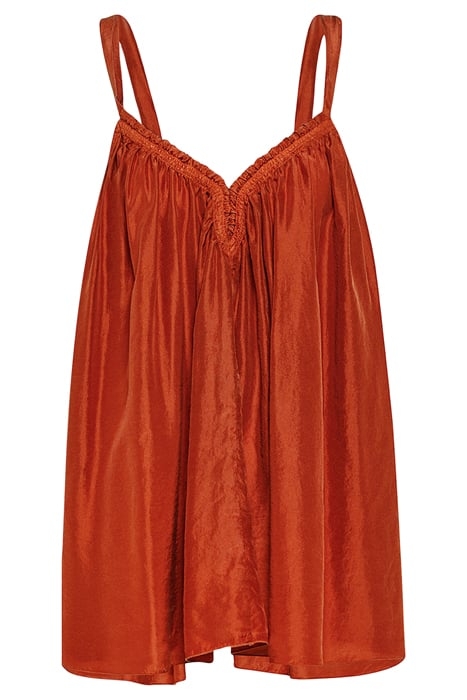 SILK HABOTAY TOP TAN 1