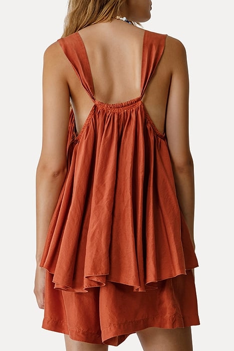 SILK HABOTAY TOP TAN 3