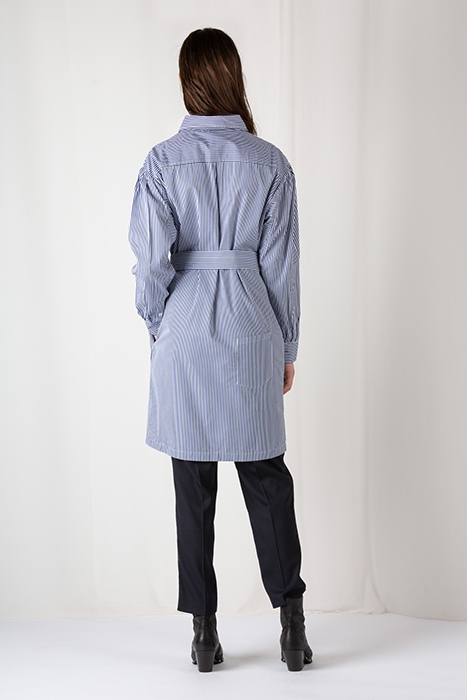 DOUBLE POCKET DRESS ARMY WHITE I 2