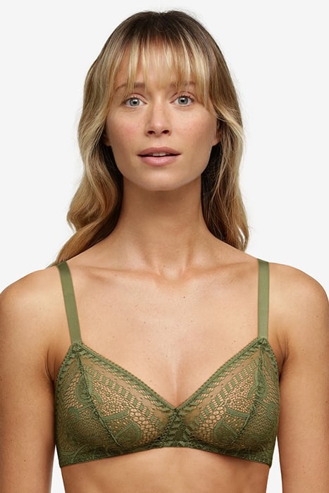 MINDSET - WIREFREE TRIANGLE BRA KIWI 1