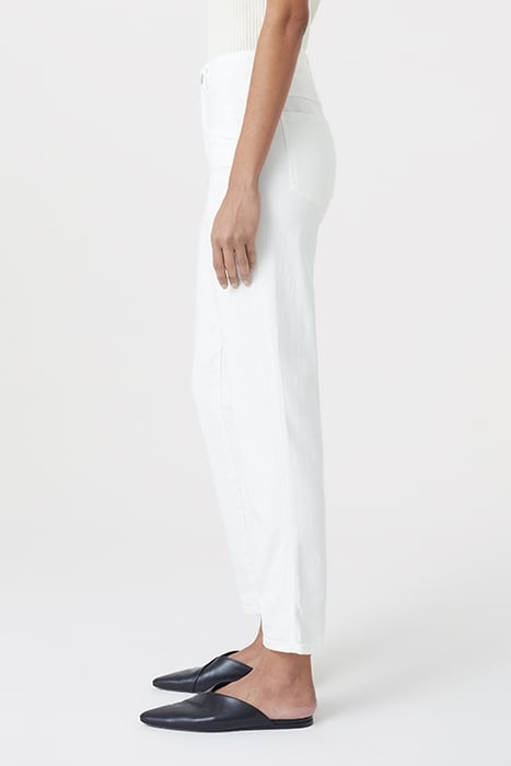 WOMEN PEDAL PUSHER JEANS WHITE 6