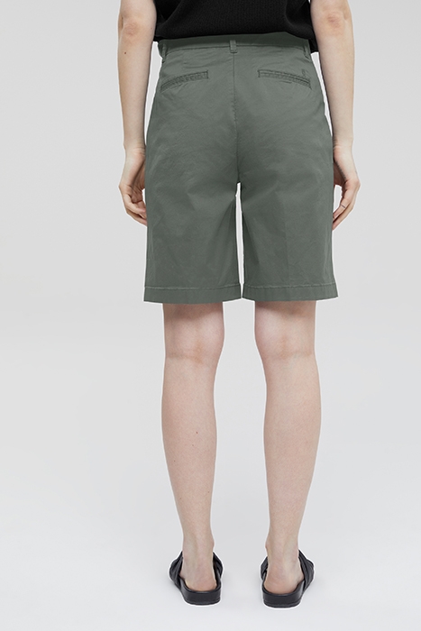 WOMEN BERMUDA SHORTS OLIVE GREEN 2