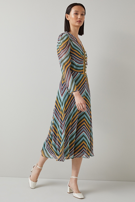 ODELIA SHIRT DRESS MULTICOLOR 3