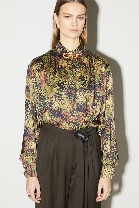 FLOCK SHIRT CAMO PRINT 1