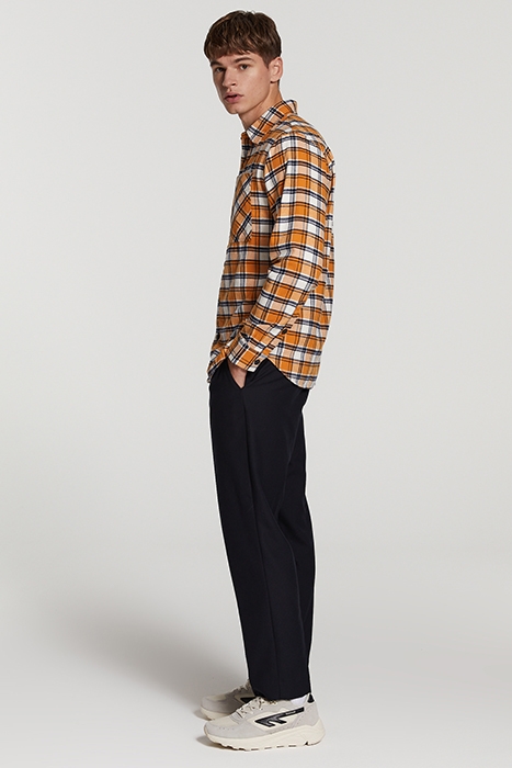 MEN CHECK SHIRT LUKE ANTIQUE YELLOW 5