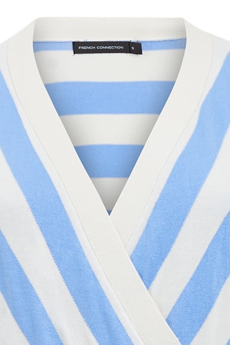 CORE WRAP STRIPE CORNFLOWER / ECRU 7