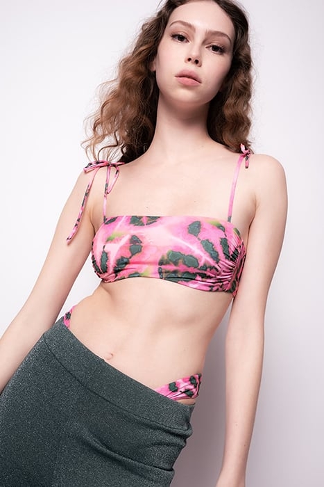 BIANCOMANGIARE BIKINI TECNO JE FUCHSIA/GREEN MULTI-COLOUR 1