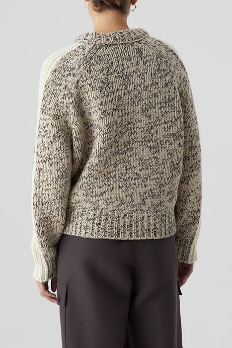 CREW LONG SLEEVE KNITS NUDE 2