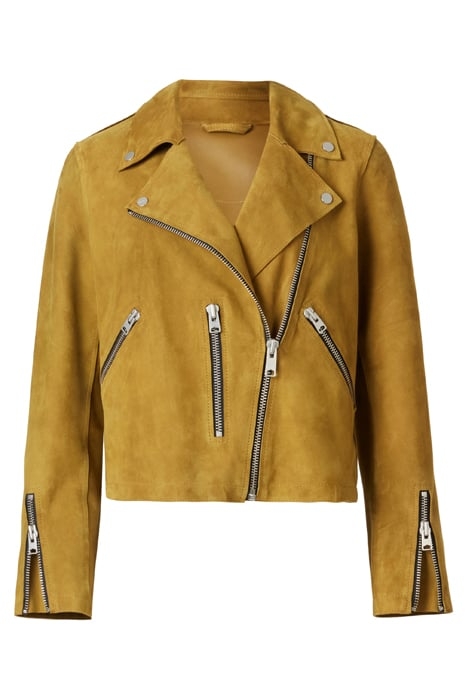 UNLINED FERN BIKER KHAKI YELLOW 6