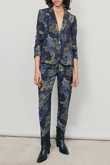 FLORAL PRINT HIGH-WAIST JOGGERS 3