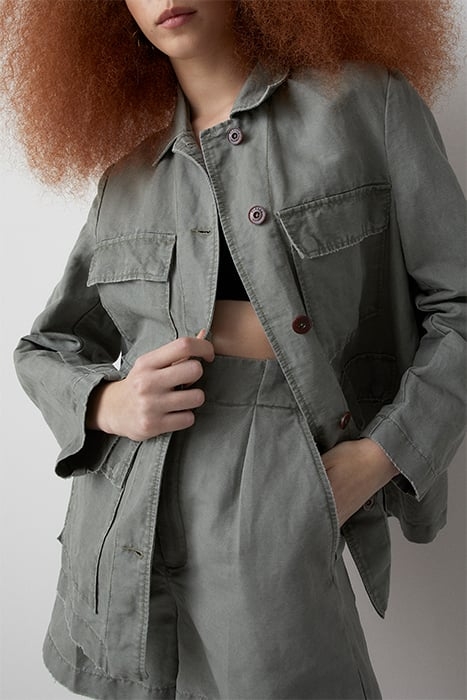 CLOSED WOMEN FIELD JACKET JACKETS & COATS DRIED BASIL 4