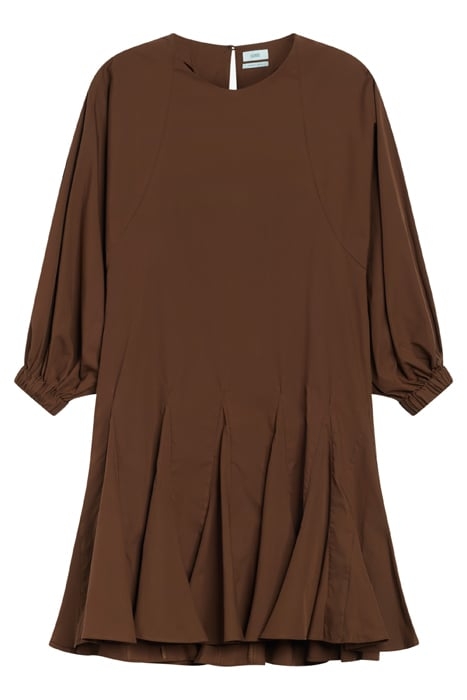 CLOSED WOMEN SHORT GODET DRESS DRESSES BRAZIL NUT 7