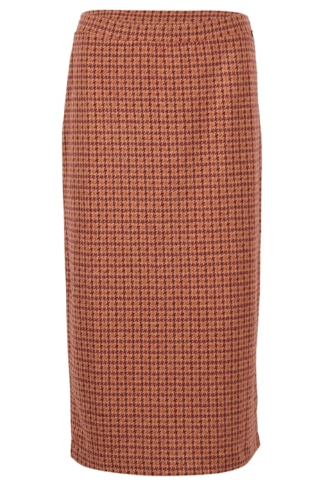 SKIRT JACQUARD ORANGE 1