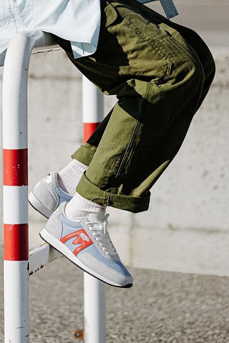 ALBATROSS 82-DAWN BLUE/CHERRY TOMATO 2