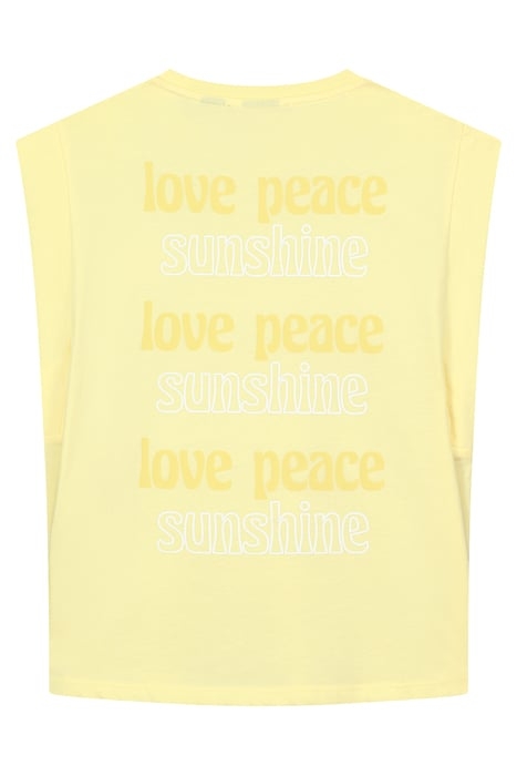 SUNSHINE T-SHIRT HOLIDAY YELLOW 2
