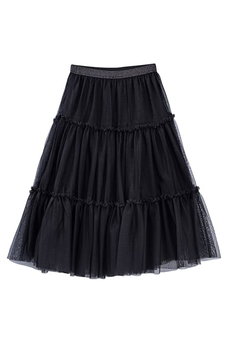 GIRLS’ BLACK TUTU-STYLE LONG SKIRT BLACK 1