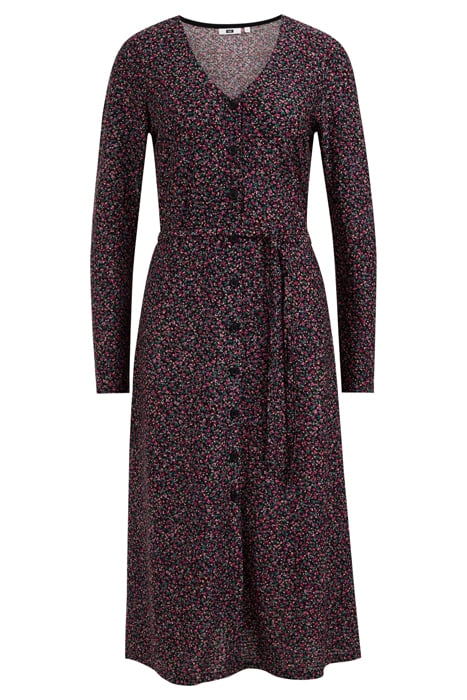 DRESS MIDI MOSS GREEN 1