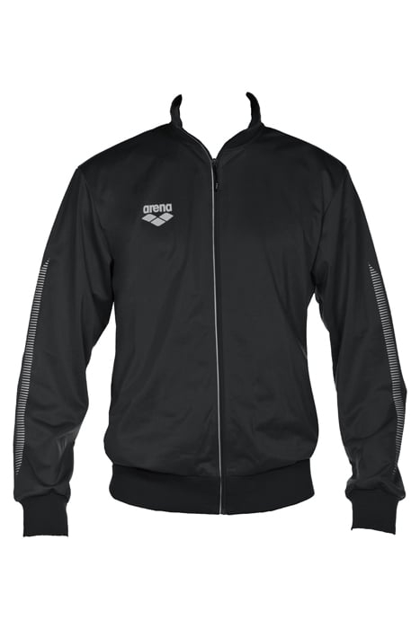 TL KNITTED POLY JACKET BLACK 1