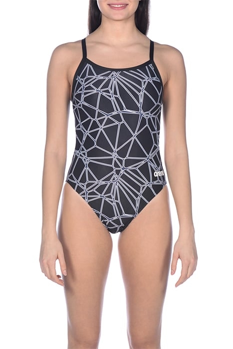 W CARBONICS PRO CHALLENGE BACK ONE PIECE BLACK BLACK 2