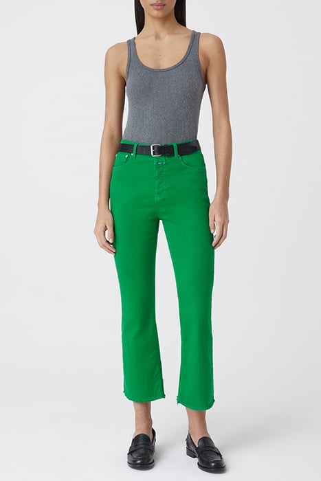 WOMEN HI-SUN JEANS GREEN PATINA 1