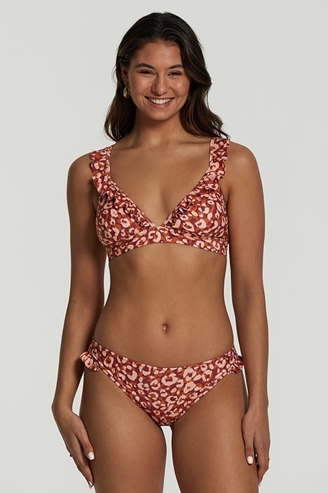BOBBY BIKINI SET LUSH LEOPARD FROZEN CHOCO BROWN FROZEN CHOC 2