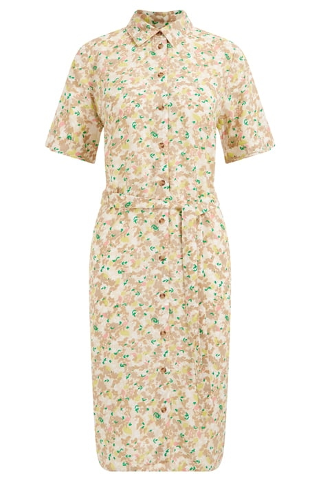 DRESS MID LENGTH BEIGE 1