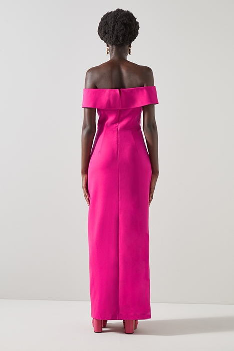 RAMPLING MAXI DRESS MAGENTA 2