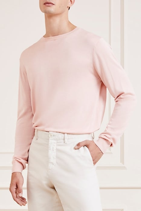 SILK LS CN SWTR PINK GOOD VIBES 1