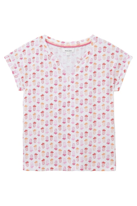 NELLY PRINT TEE ORANGE PRINT 4