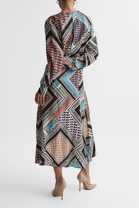 ALEGRA DRESS PINK/BLUE 2