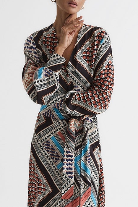 ALEGRA DRESS PINK/BLUE 5