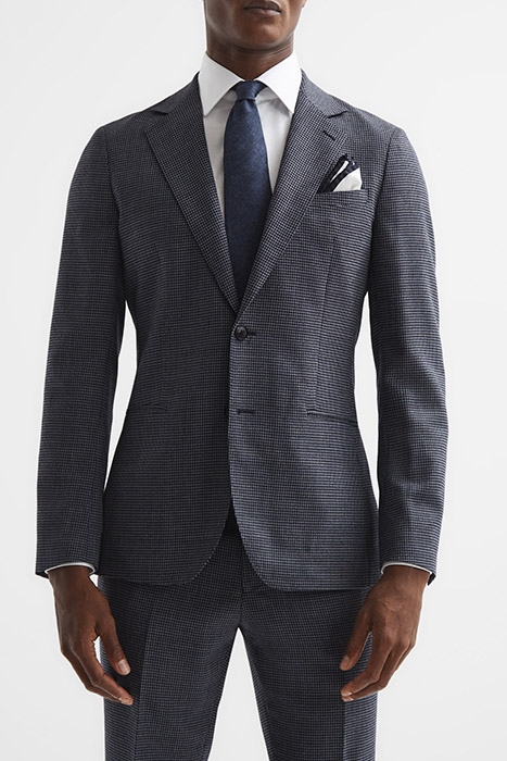 LEADENHALL SUIT JACKET NAVY 1