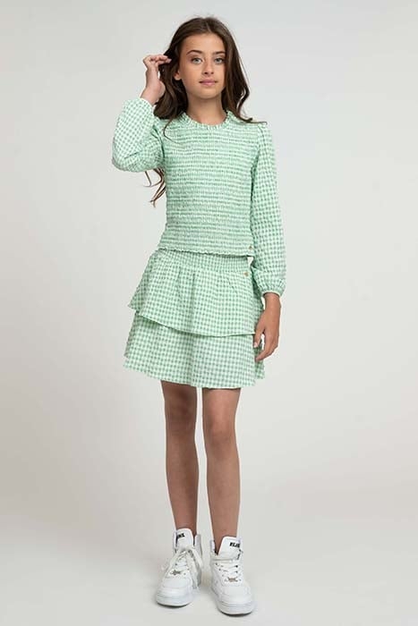LOVI SKIRT BRIGHT SAGE GREEN 1