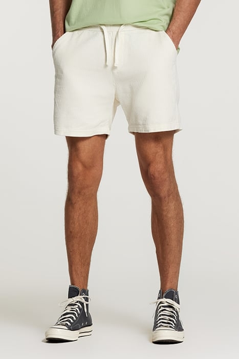 MEN RIB SHORTS RIO ANTIQUE WHITE 1