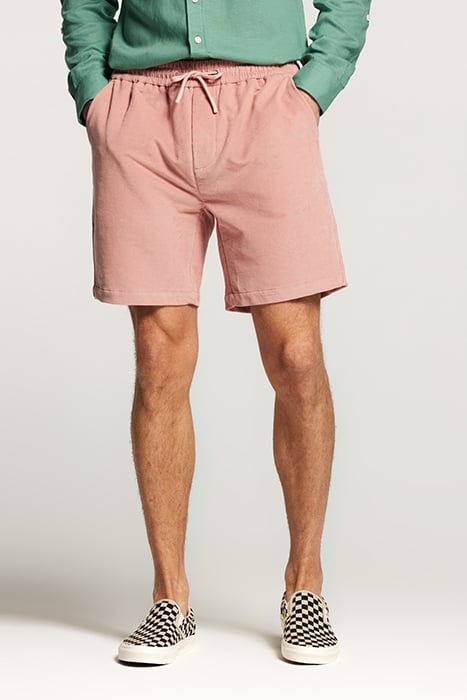MEN REED SOFT RIB SHORT OLD ROSE PINK 1