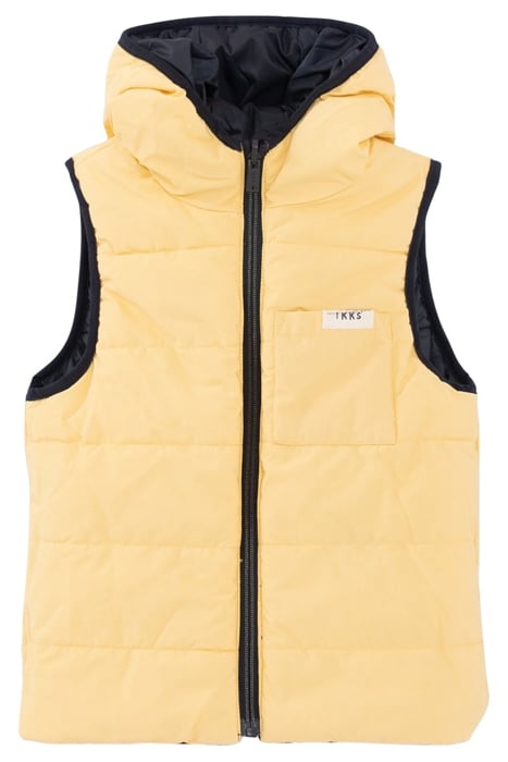 NAVY AND YELLOW REVERSIBLE BODYWARMER 4
