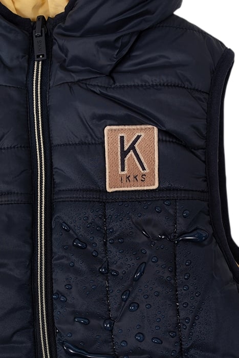 NAVY AND YELLOW REVERSIBLE BODYWARMER 7