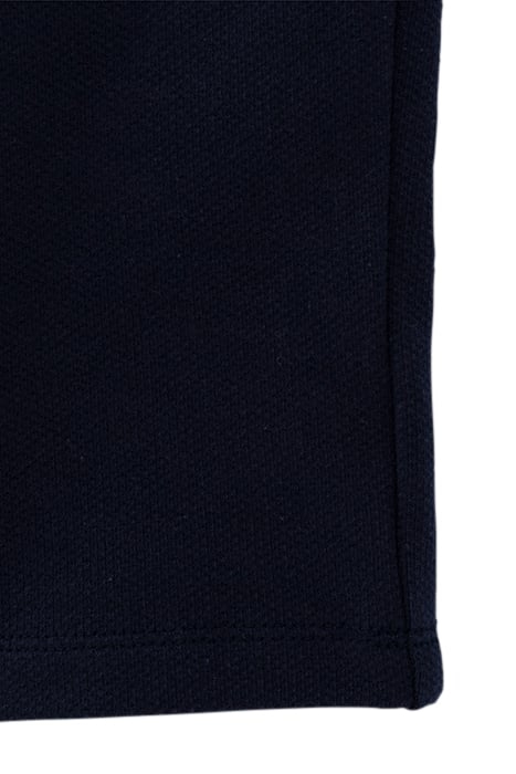 BOYS’ NAVY PIQUE KNIT CHINO BERMUDAS 5
