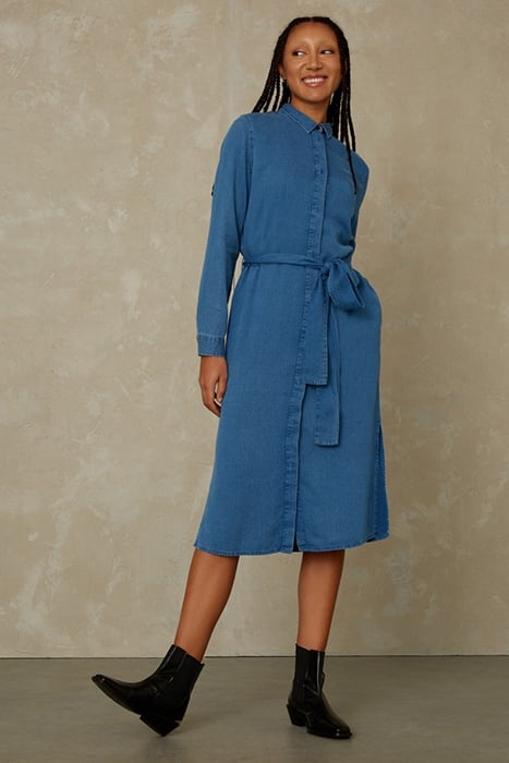 MAGGY INDIGO STRUCTURE TENCEL 1