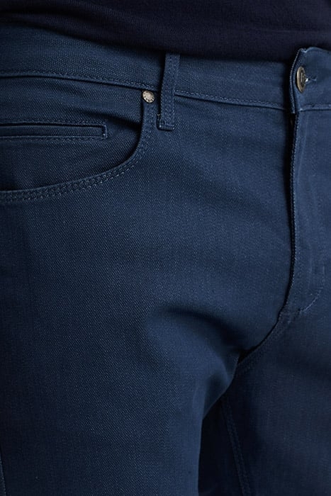 5-POCKET MID WAIST DARK BLUE 4