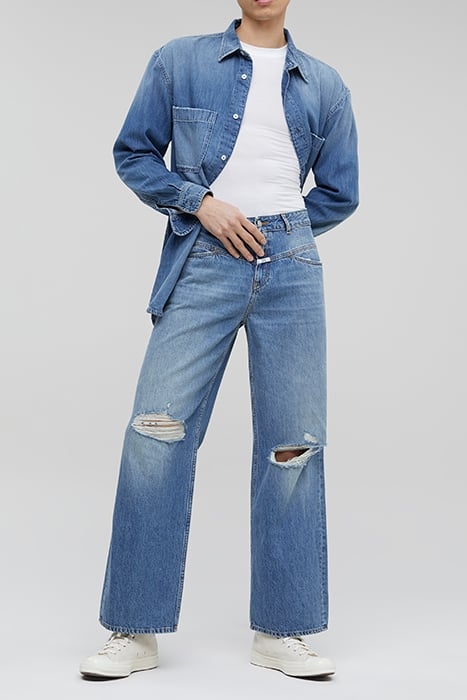 MEN M. PHILOUZE UNISEX X-JEANS MID BLUE 3