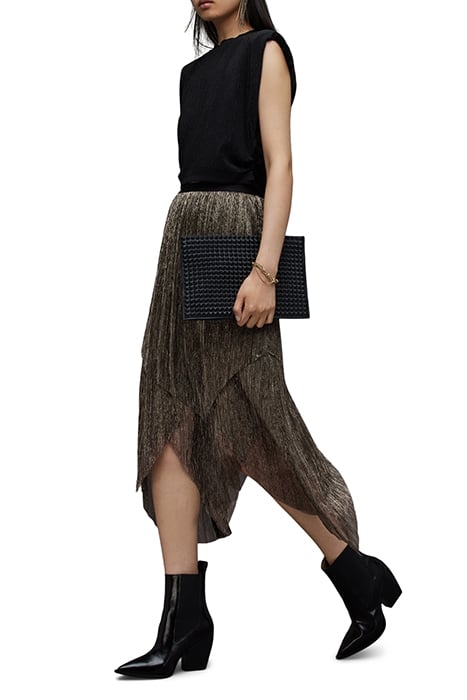 VEENA SKIRT BLACK GOLD 6