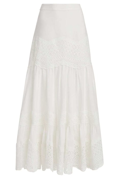 LOU SKIRT PALE PEARL 4