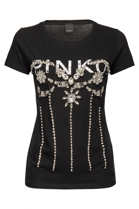 ZURINE T-SHIRT JERSEY DI COTON BLACK 4