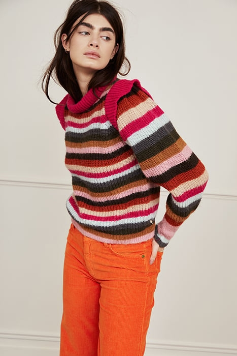 RAINBOW PULLOVER MOUNTAIN GREEN/ORANG 6