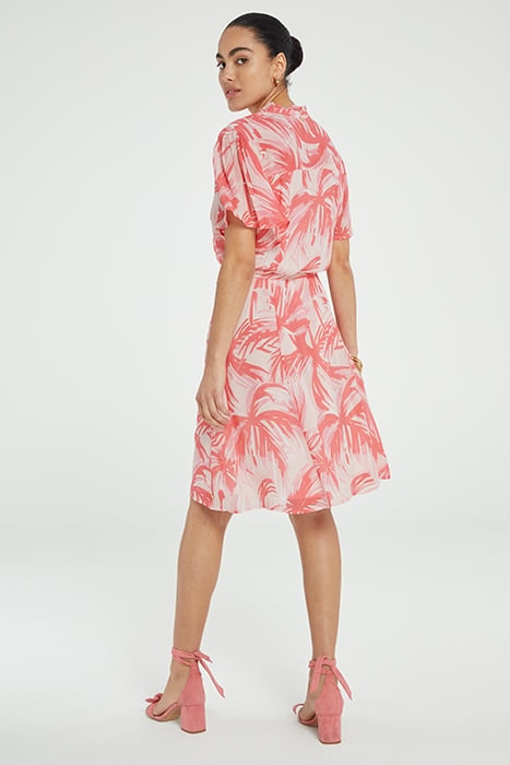 MYLA BUTTERFLY DRESS PINK GRAPEFRUIT/CHAR 2