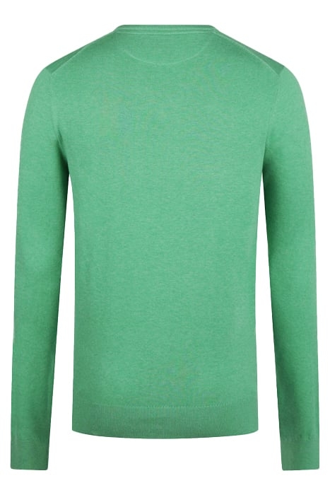 V NECK SWEATER GREEN 2