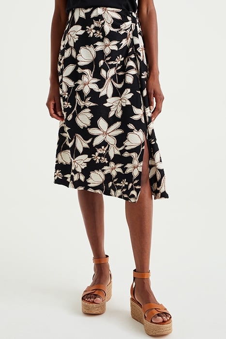 SKIRT MEDIUM LENGTH BLACK 1