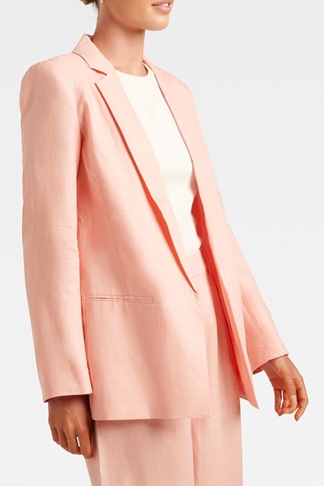 LUCY LINEN BLAZER LUCY LINEN BLAZER PINK COTTON 5