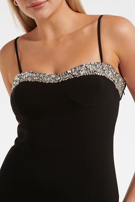 ELLA DIAMANTE PANEL CORSET MIN BLACK 6